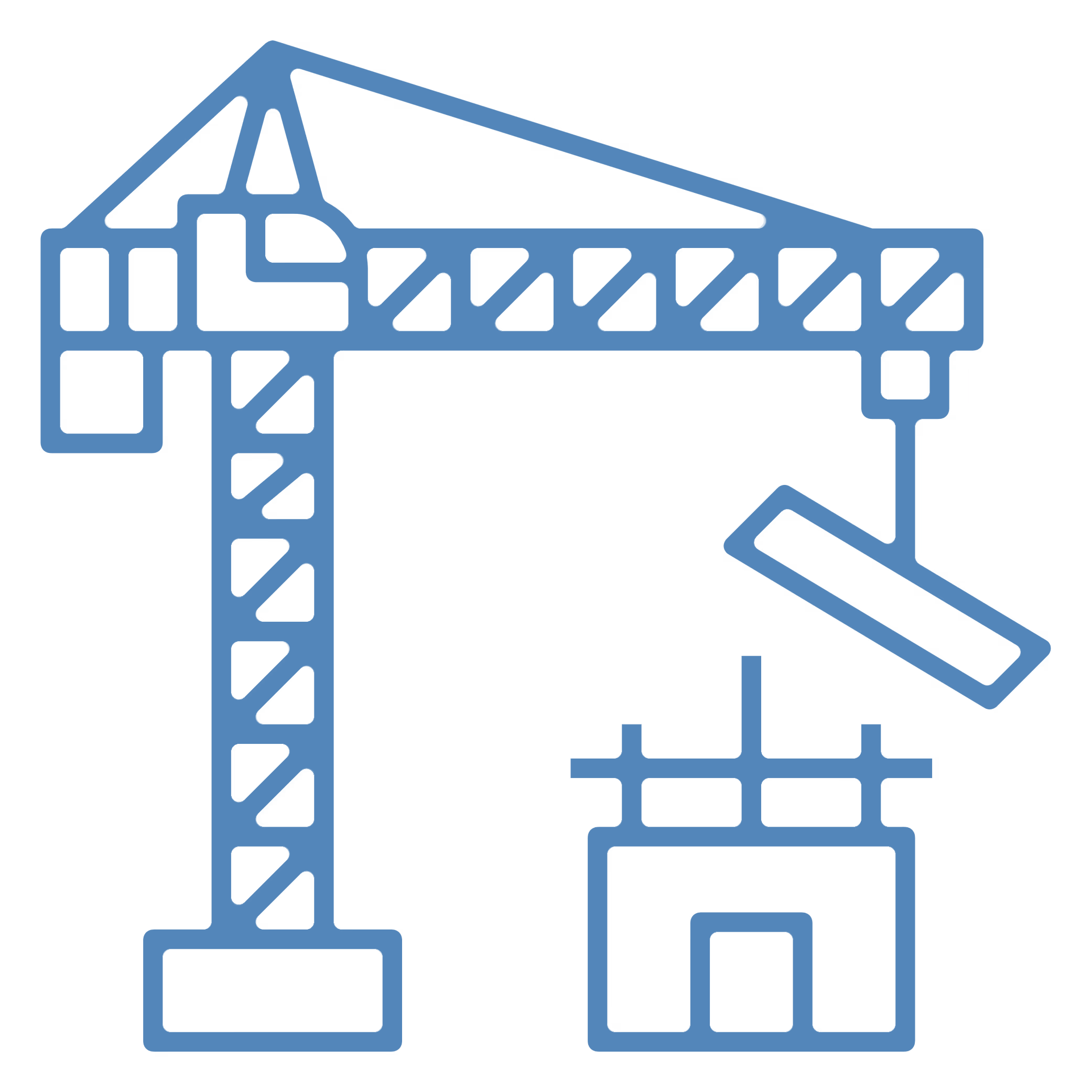 construction crane icon